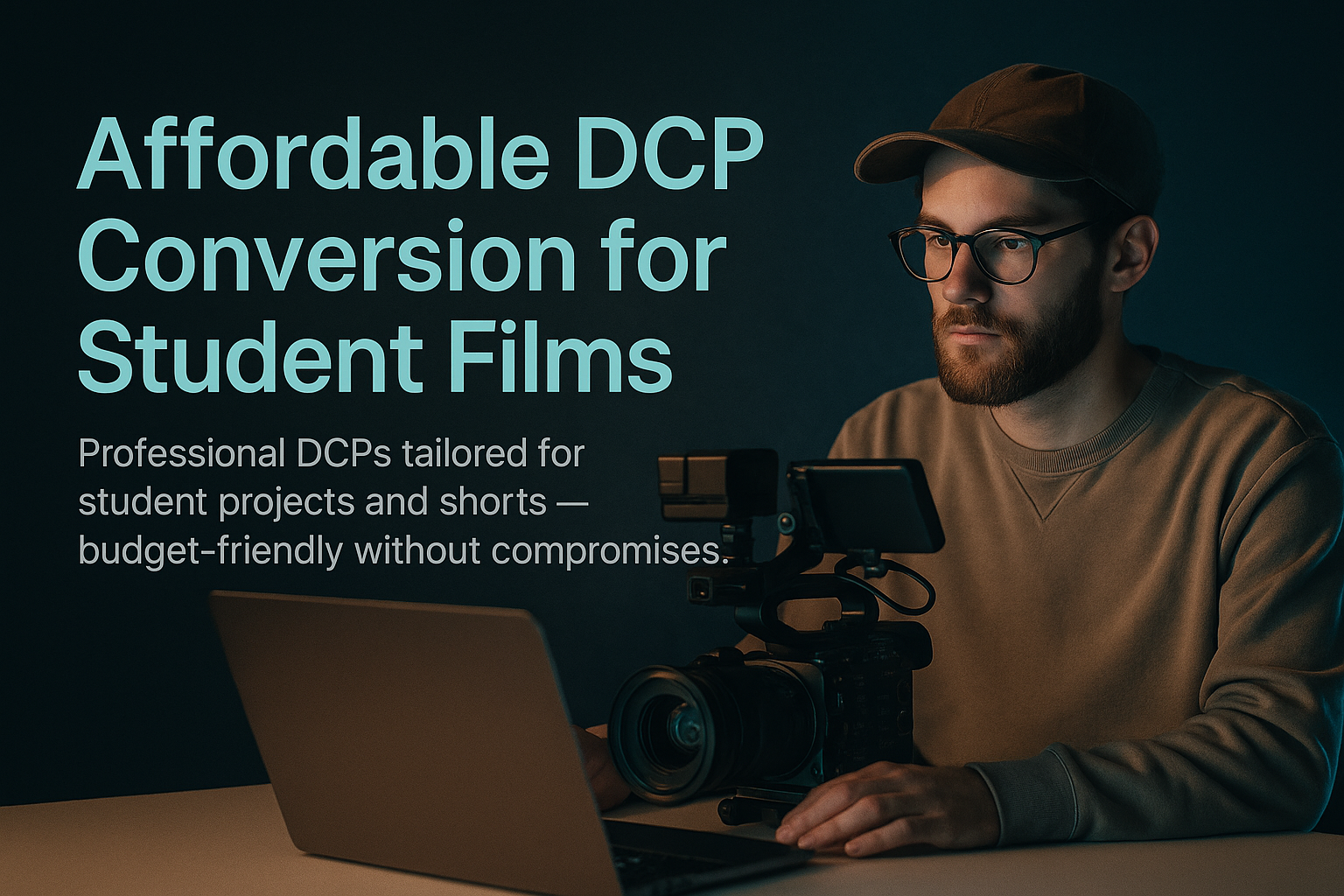 Affordable student film DCP creation